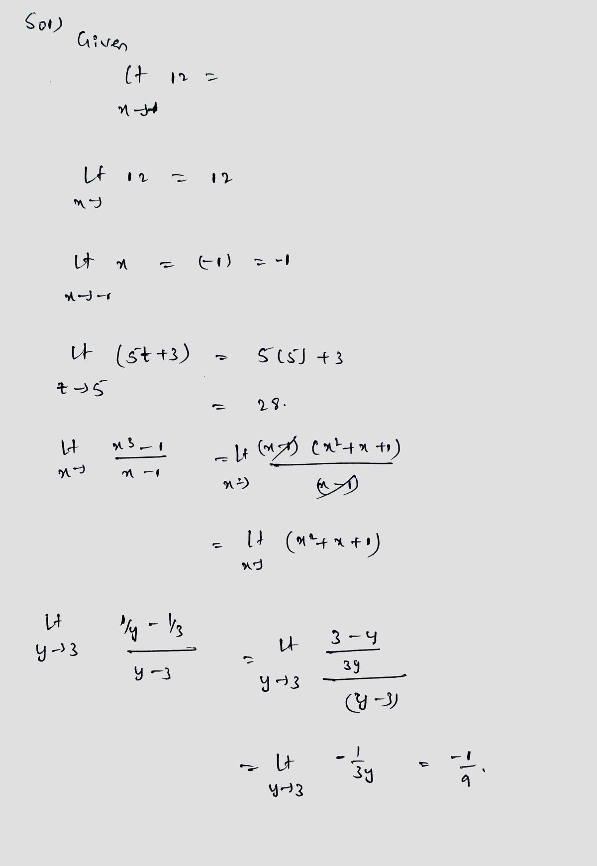 Calculus homework question answer, step 1, image 1