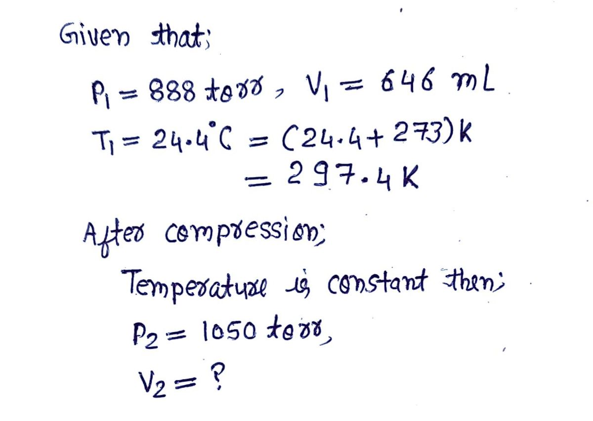 Chemistry homework question answer, step 1, image 1