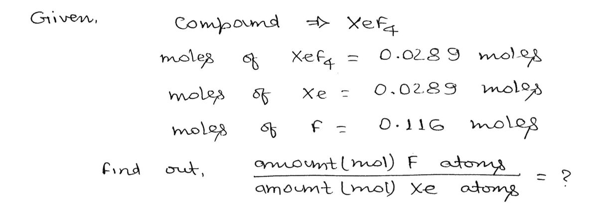 Chemistry homework question answer, step 1, image 1