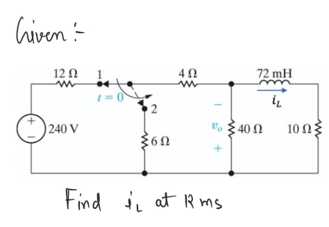 Electrical Engineering homework question answer, step 1, image 1