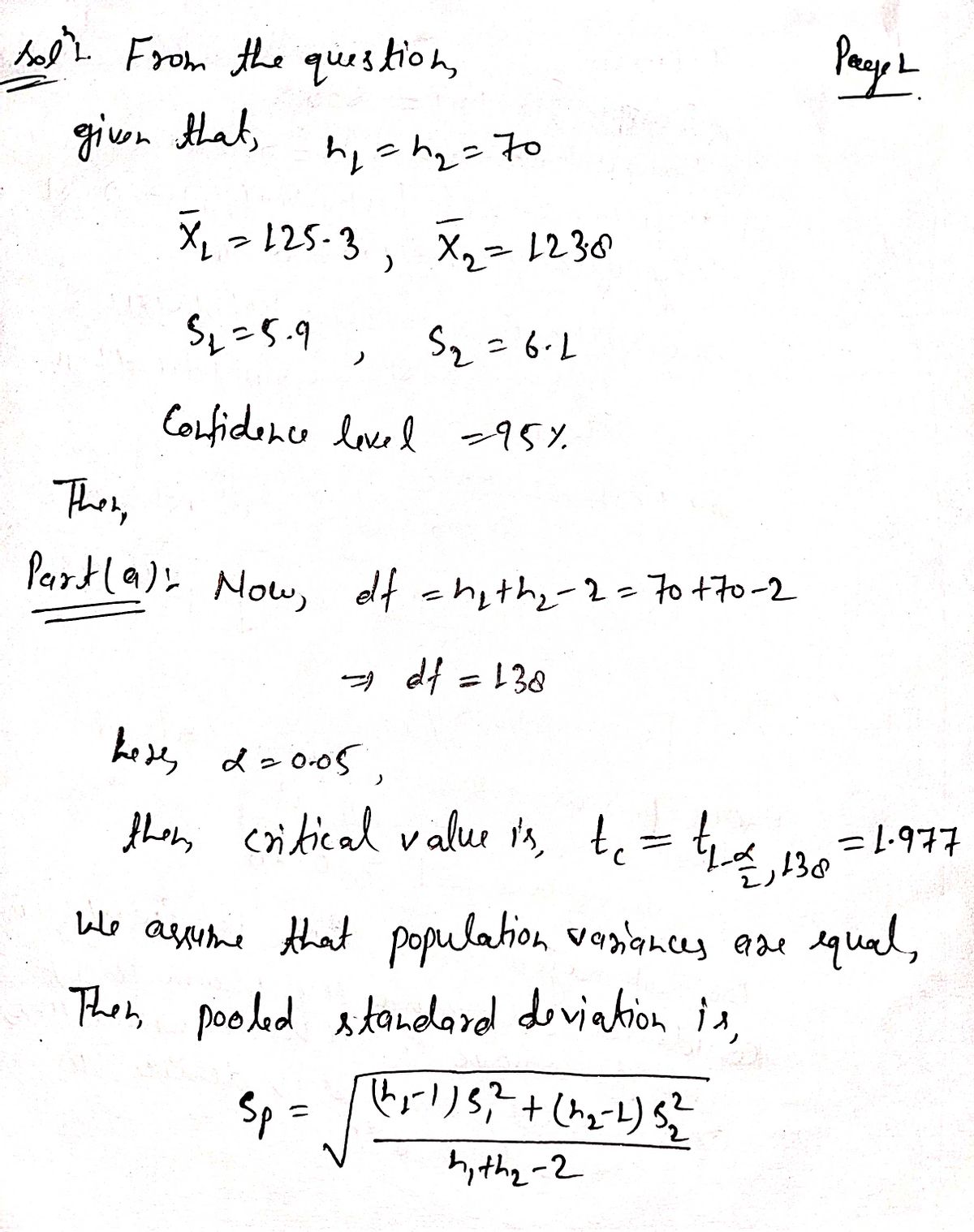 Statistics homework question answer, step 1, image 1