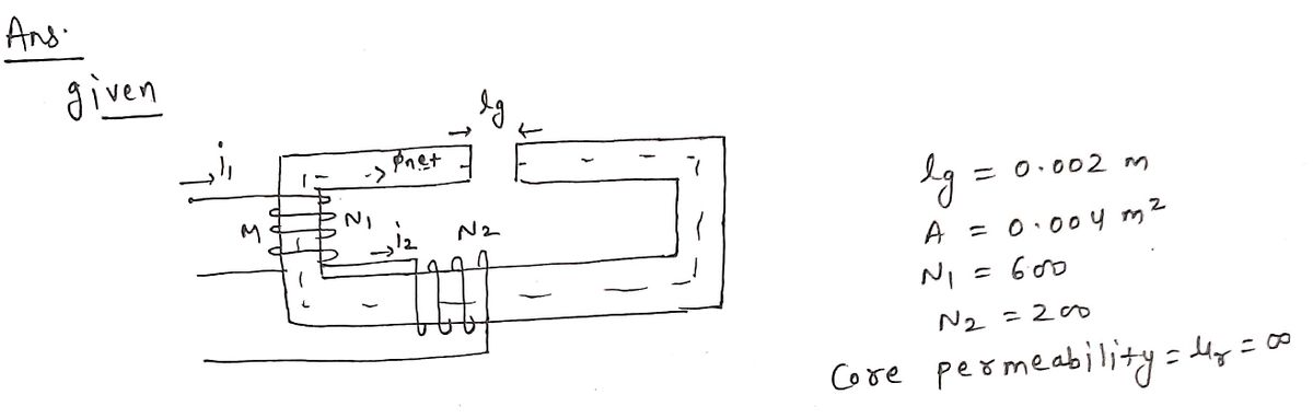 Electrical Engineering homework question answer, step 1, image 1