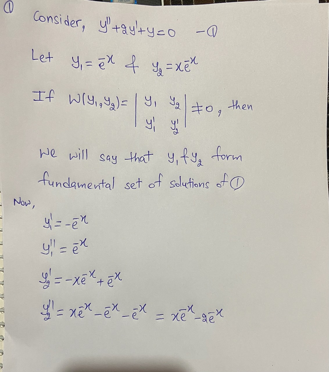 Advanced Math homework question answer, step 1, image 1