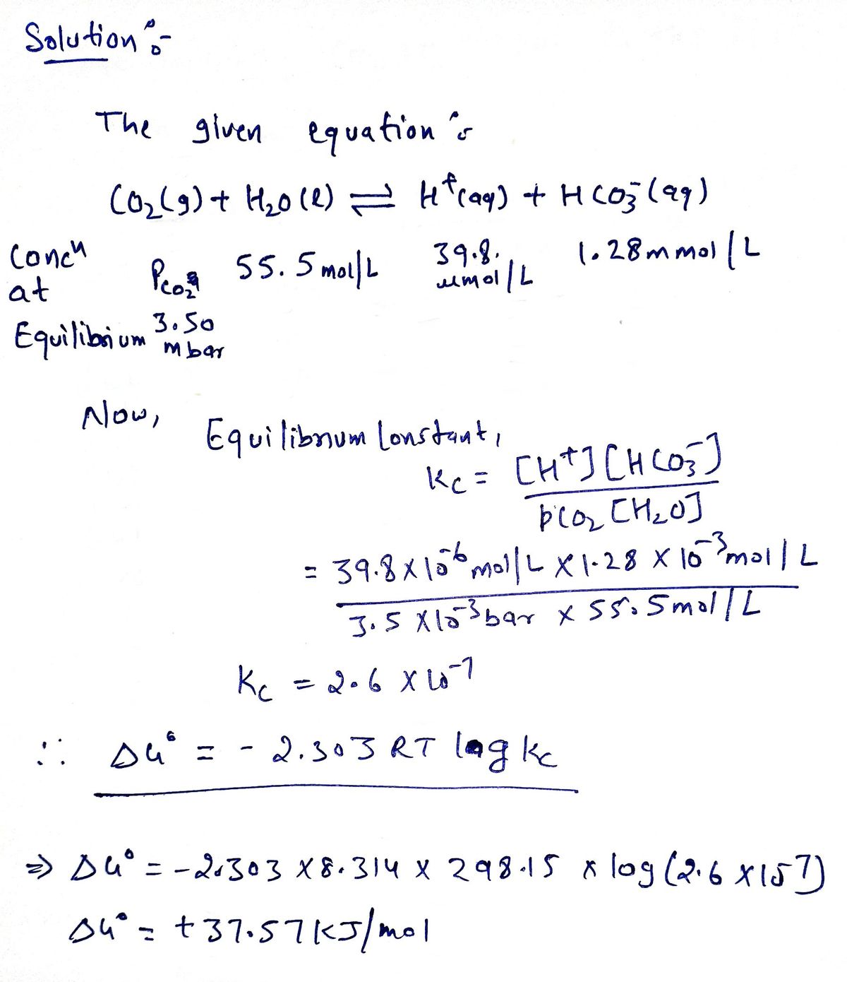 Chemistry homework question answer, step 1, image 1