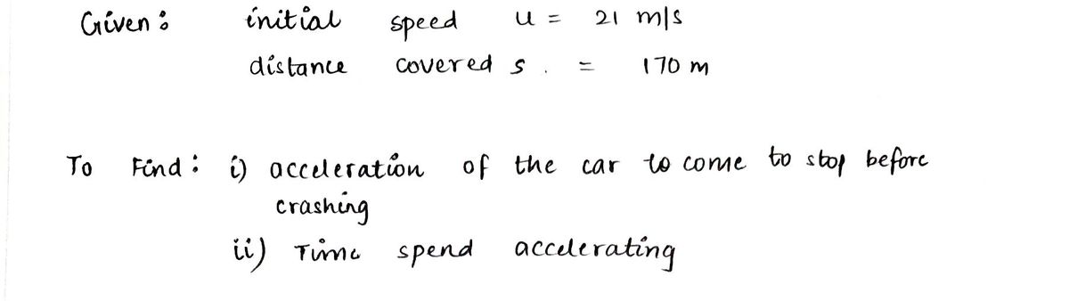 Physics homework question answer, step 1, image 1