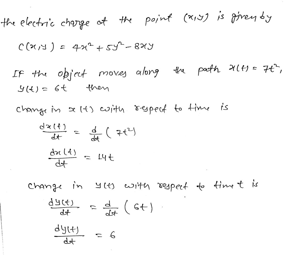 Calculus homework question answer, step 1, image 1