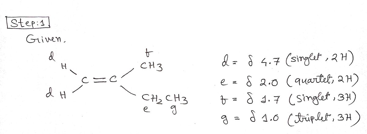 Chemistry homework question answer, step 1, image 1