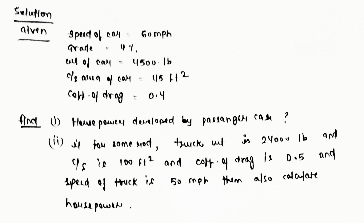 Civil Engineering homework question answer, step 1, image 1