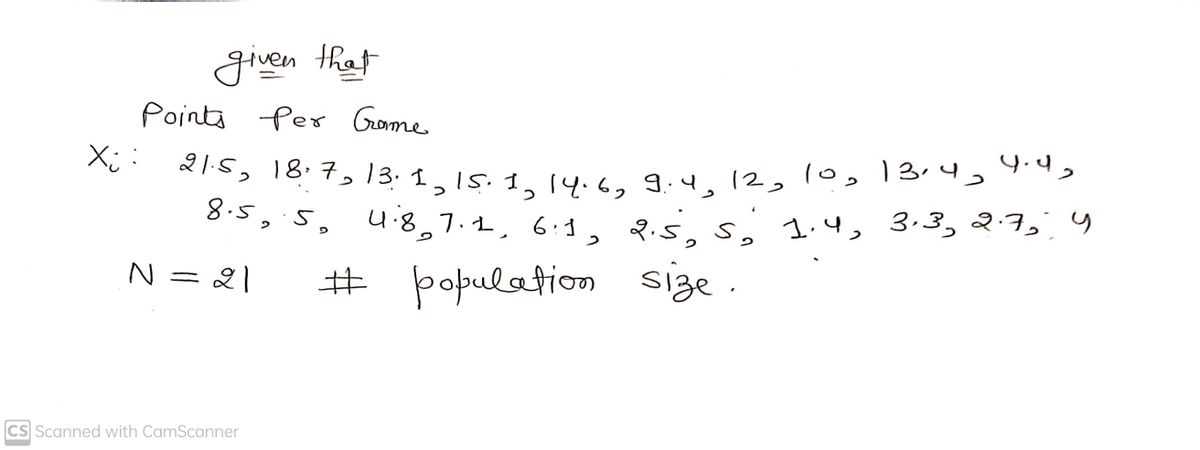 Statistics homework question answer, step 1, image 1