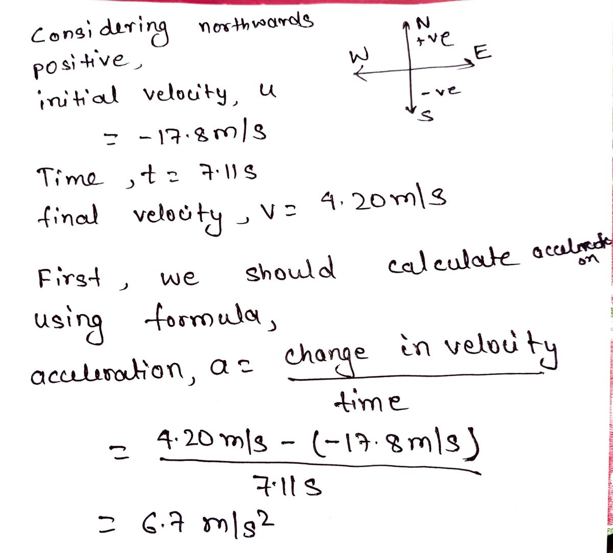 Physics homework question answer, step 1, image 1