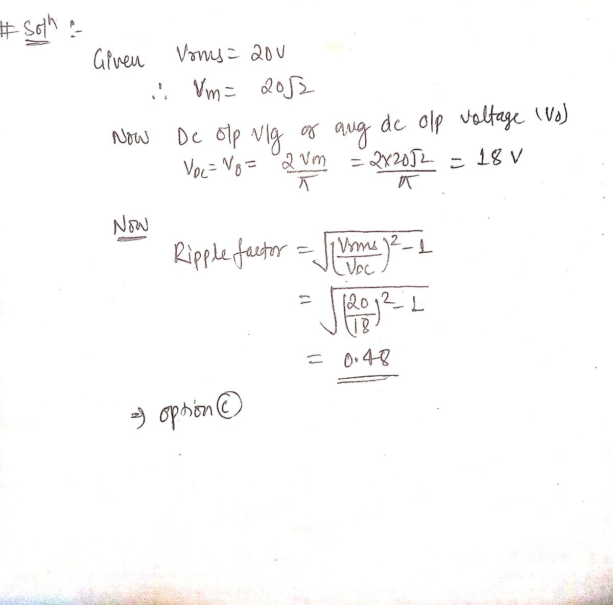 Electrical Engineering homework question answer, step 1, image 1