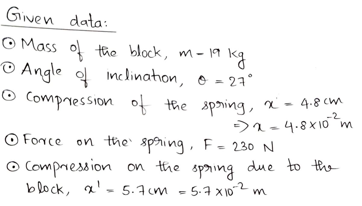 Physics homework question answer, step 1, image 1