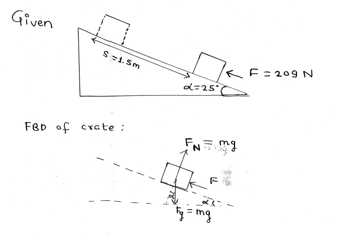 Physics homework question answer, step 1, image 1