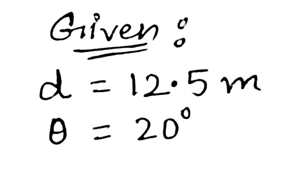 Physics homework question answer, step 1, image 1