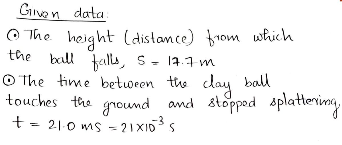 Physics homework question answer, step 1, image 1