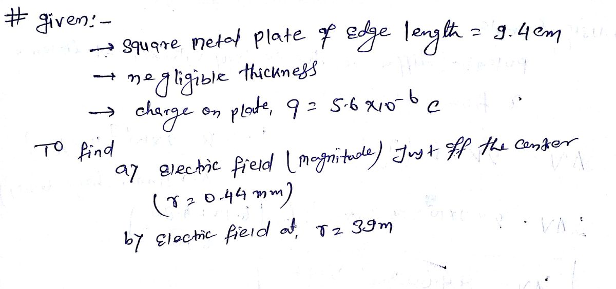 Physics homework question answer, step 1, image 1