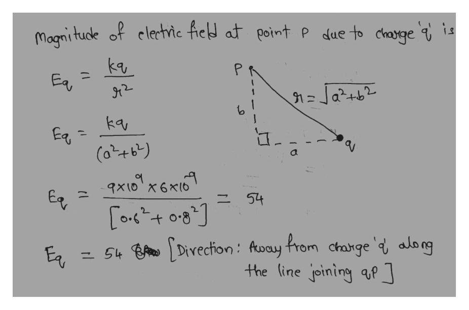 Answered 6 If A 60 Cm 6 80 Cm Q 6 0 Bartleby