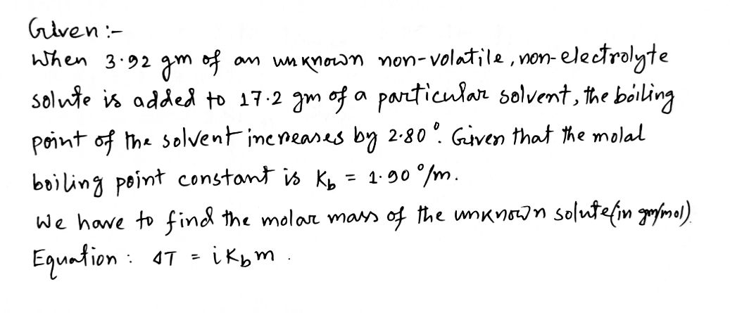 Chemistry homework question answer, step 1, image 1