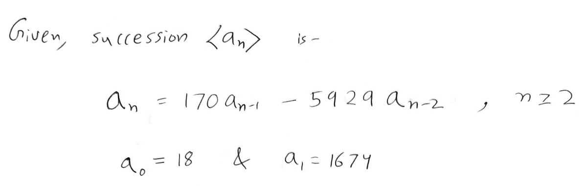 Advanced Math homework question answer, step 1, image 1