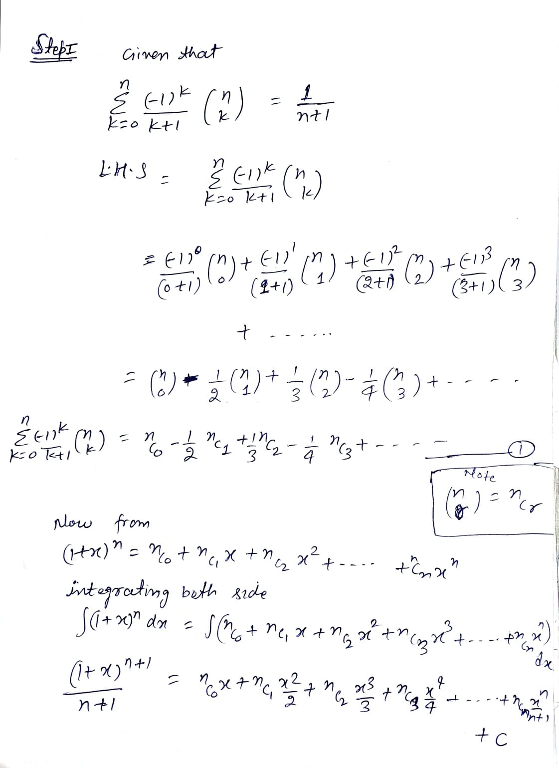 Advanced Math homework question answer, step 1, image 1