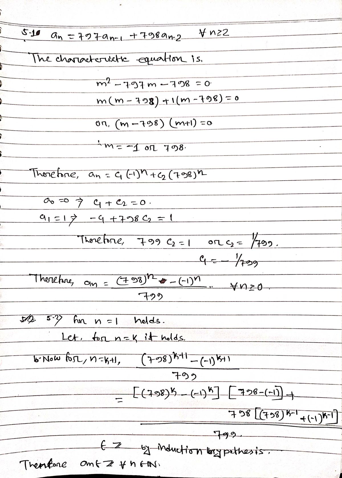 Advanced Math homework question answer, step 1, image 1