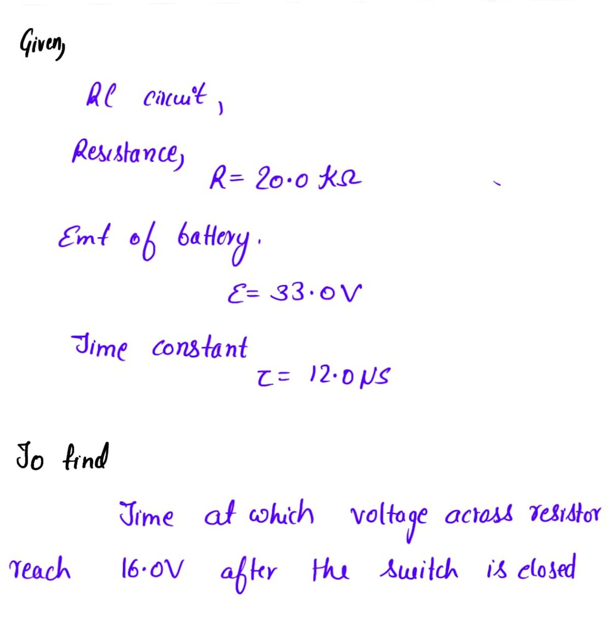 Physics homework question answer, step 1, image 1