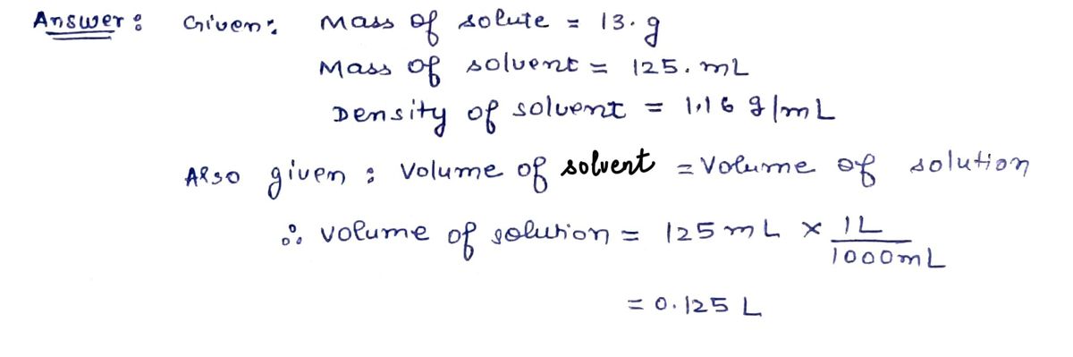 Chemistry homework question answer, step 1, image 1