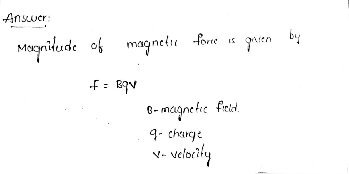 Physics homework question answer, step 1, image 1