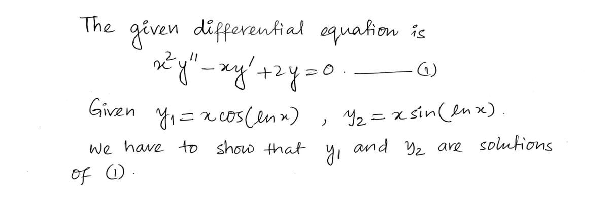 Advanced Math homework question answer, step 1, image 1