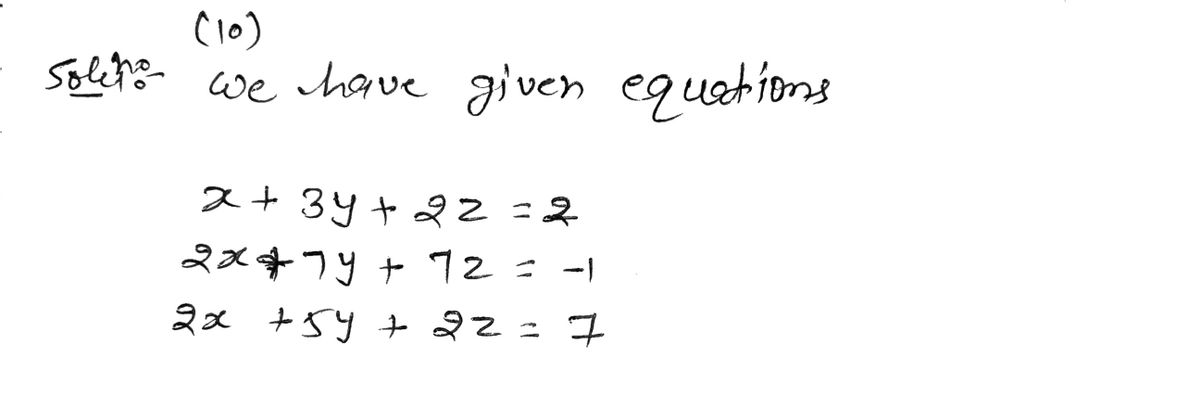 Algebra homework question answer, step 1, image 1