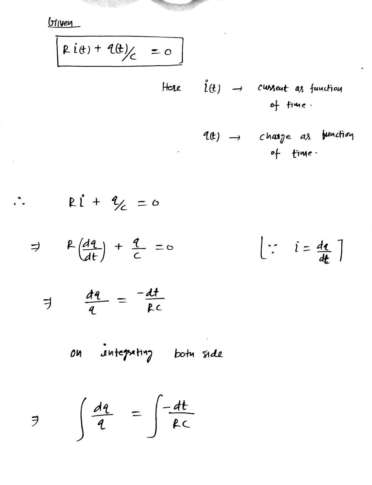 Physics homework question answer, step 1, image 1