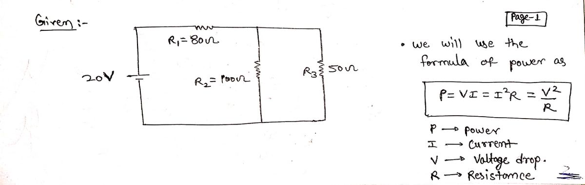 Physics homework question answer, step 1, image 1