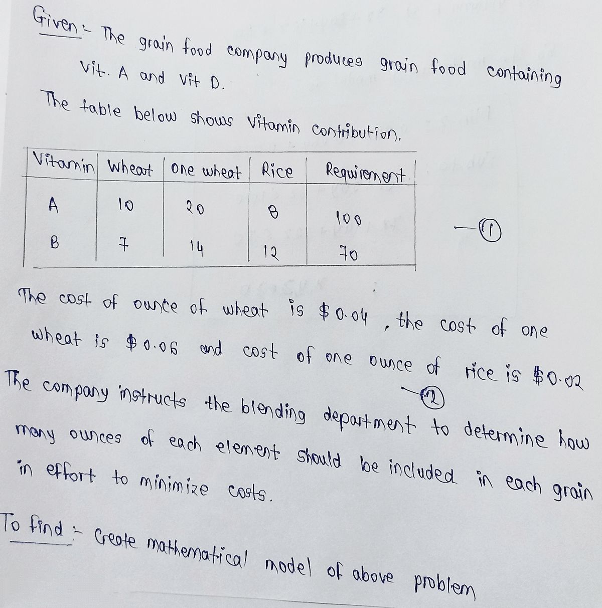 Advanced Math homework question answer, step 1, image 1