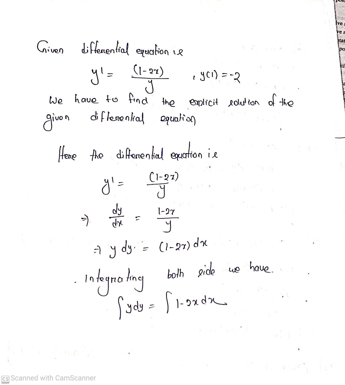 Advanced Math homework question answer, step 1, image 1