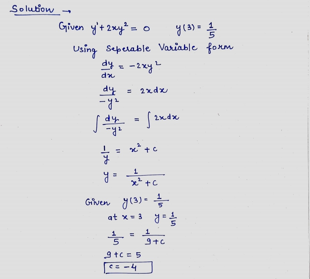 Advanced Math homework question answer, step 1, image 1