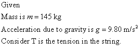 Physics homework question answer, step 1, image 1