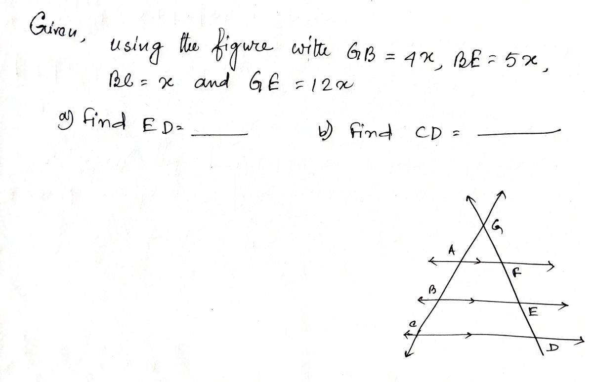 Geometry homework question answer, step 1, image 1