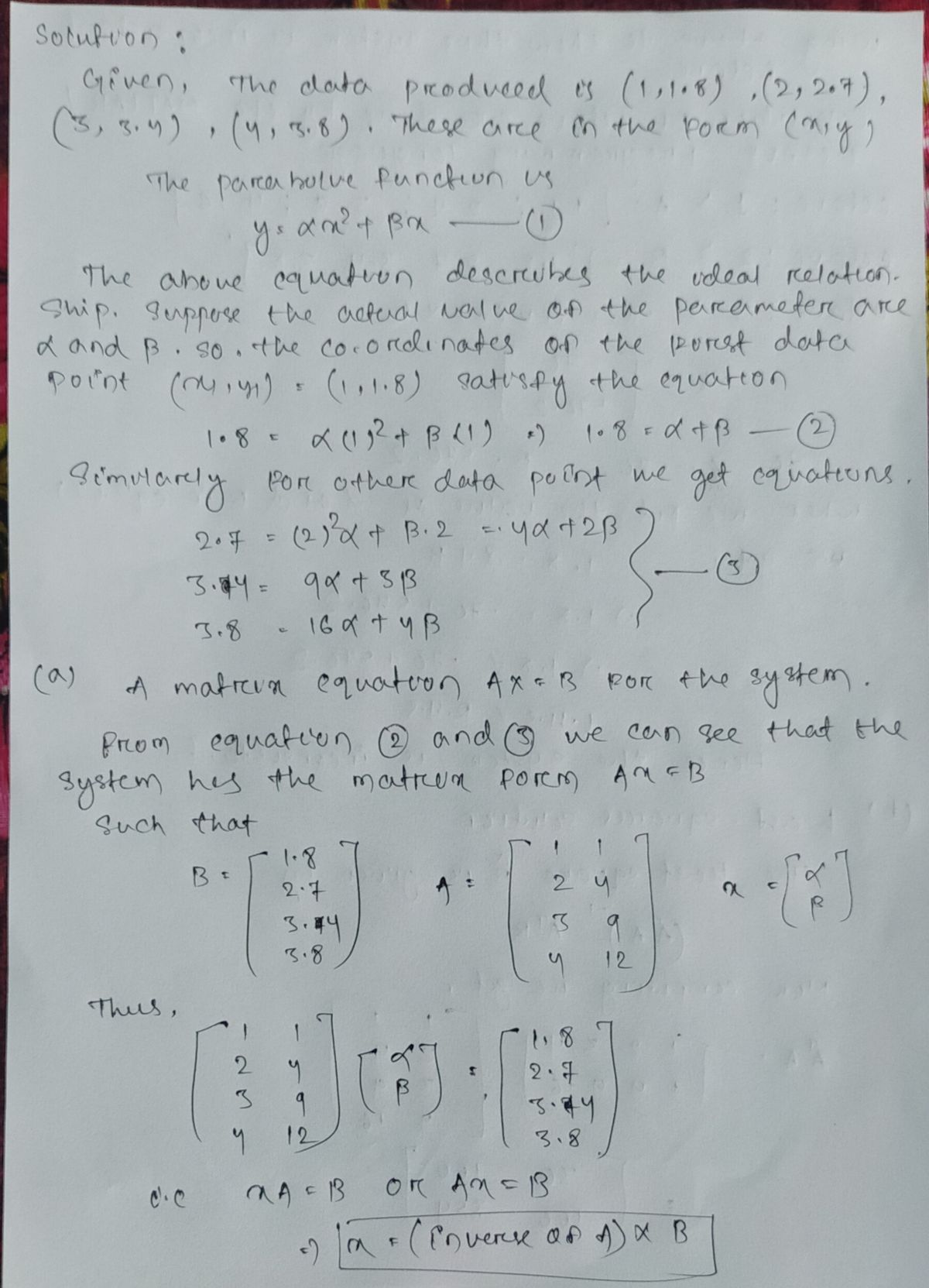 Advanced Math homework question answer, step 1, image 1