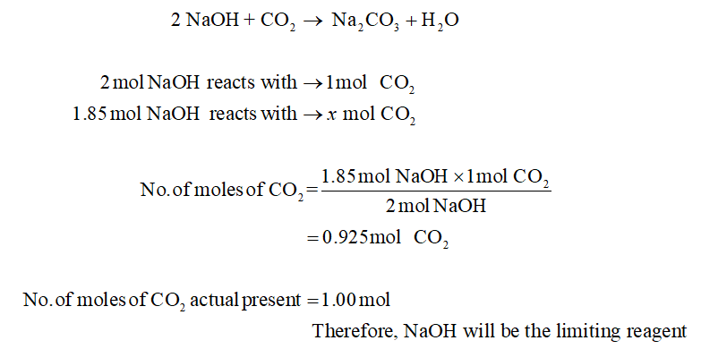 Answered: Sodium hydroxide reacts with carbon… | bartleby