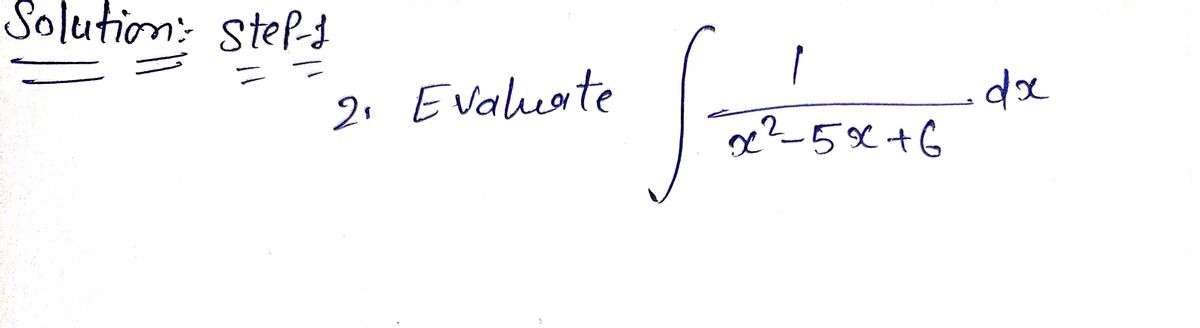 Calculus homework question answer, step 1, image 1