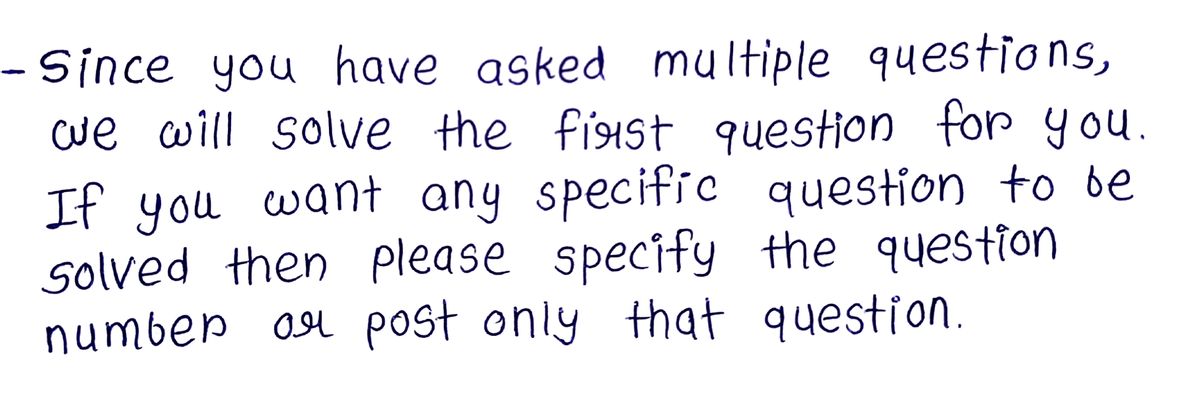 Chemistry homework question answer, step 1, image 1