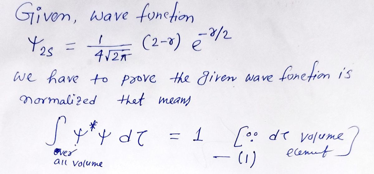 Advanced Physics homework question answer, step 1, image 1