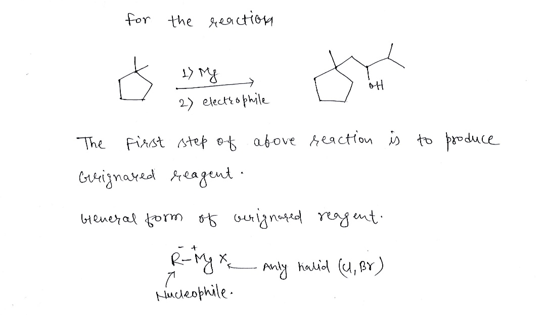 Chemistry homework question answer, step 1, image 1