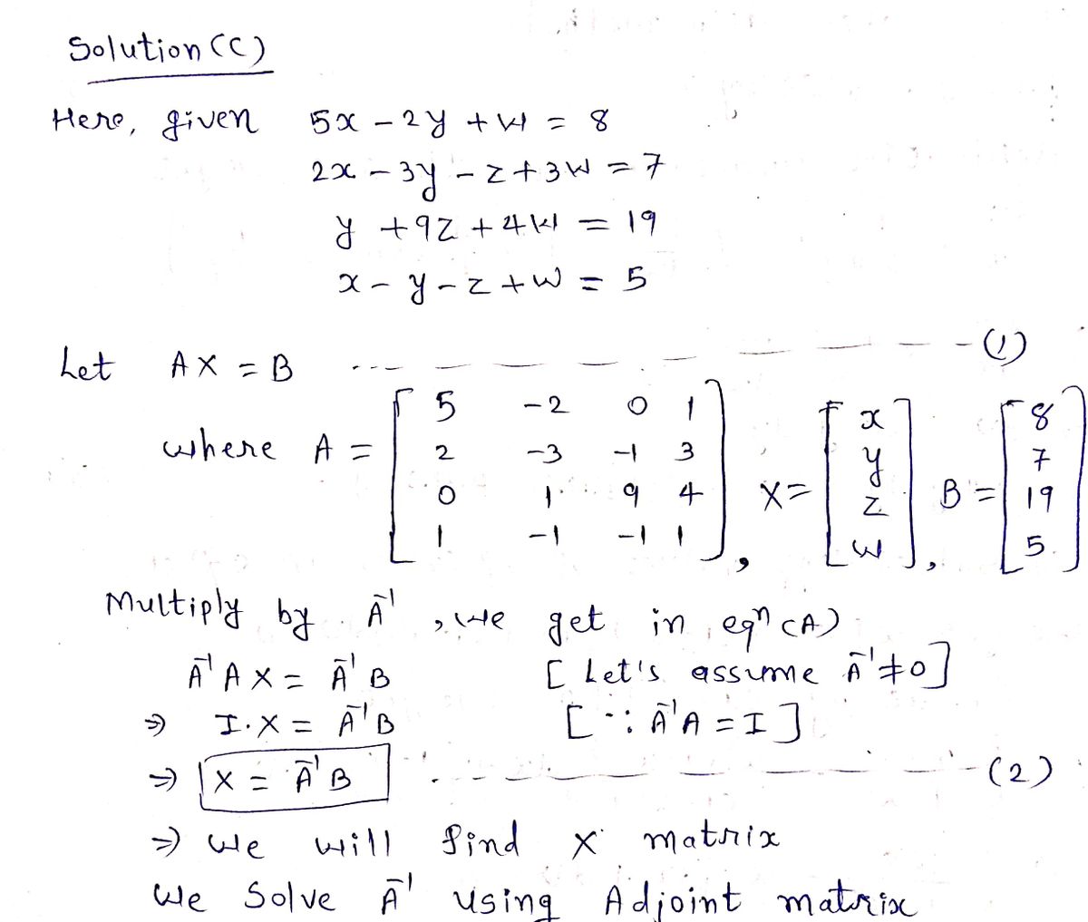 Advanced Math homework question answer, step 1, image 1