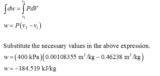 Answered: A fixed mass of saturated water vapor… | bartleby