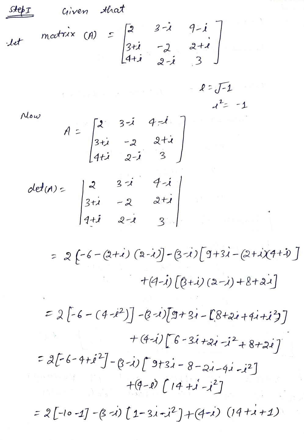 Advanced Math homework question answer, step 1, image 1