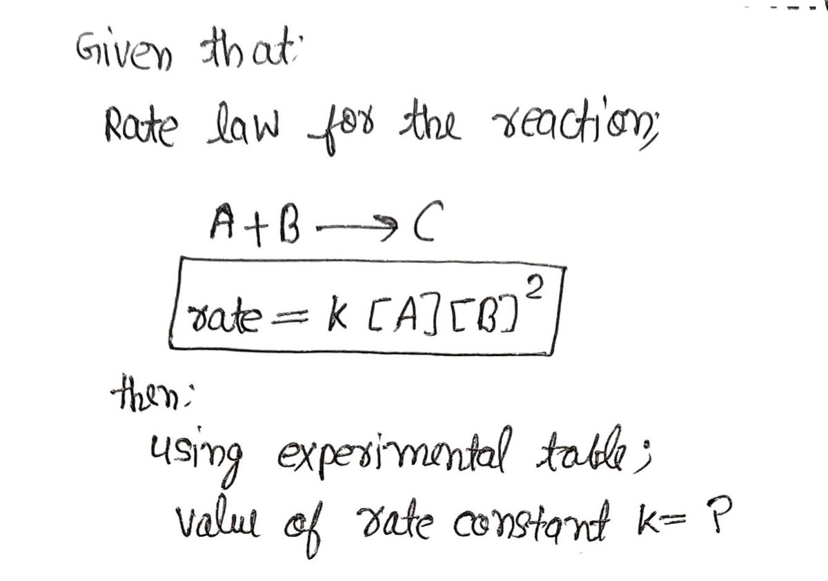 Chemistry homework question answer, step 1, image 1