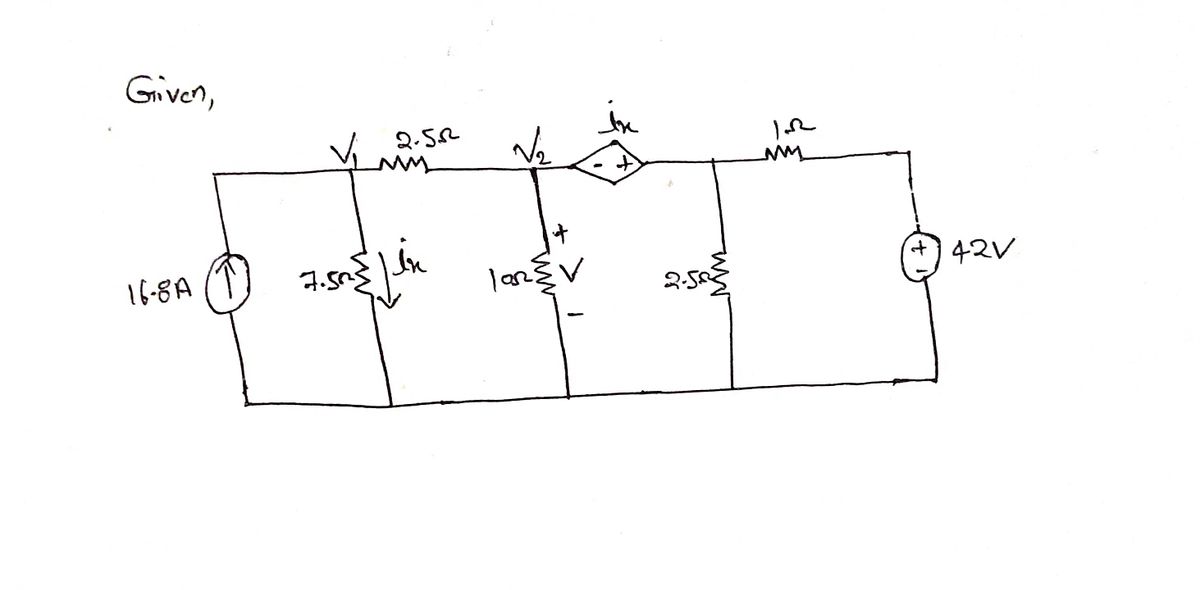 Electrical Engineering homework question answer, step 1, image 1