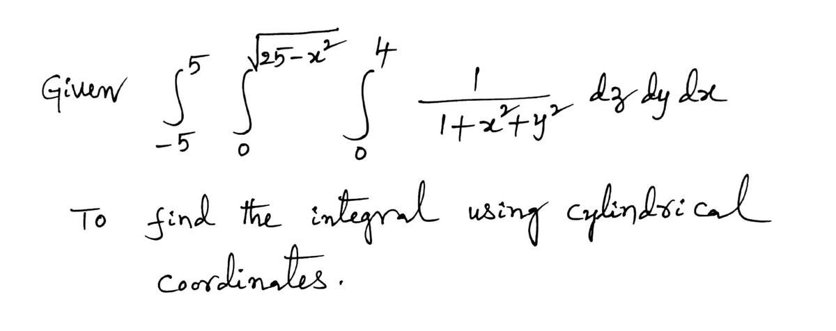 Advanced Math homework question answer, step 1, image 1