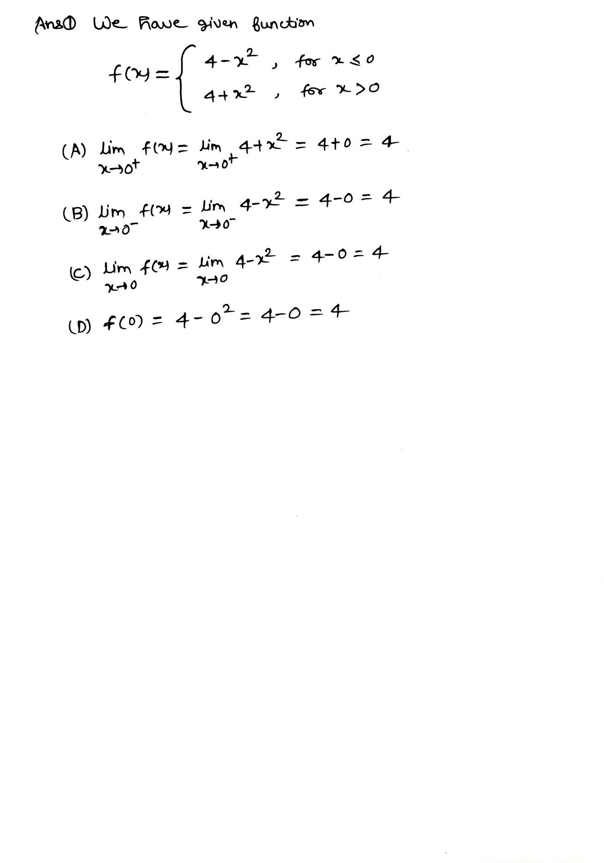 Calculus homework question answer, step 1, image 1